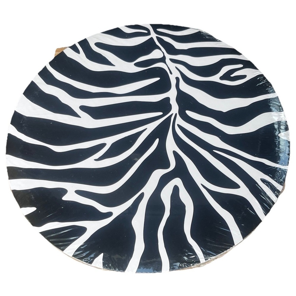 Wilton 12in‎ Cake Boards (3pc) Zebra Black White 2104-5150 Sealed - Picture 5 of 5